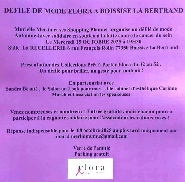 Informations sur la soirée